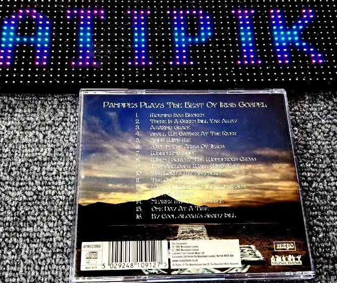 🎧 Panpipes - Toca lo mejor del gospel irlandés - CD Importado de Irlanda Raras🍀 – photo 2